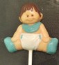 4121 Baby Boy Chocolate or Hard Candy Lollipop Mold